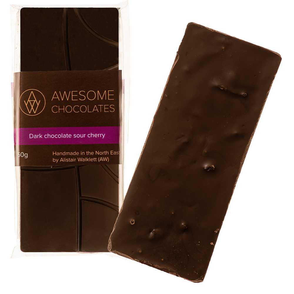 Dark chocolate sour cherry 55% - Image 4