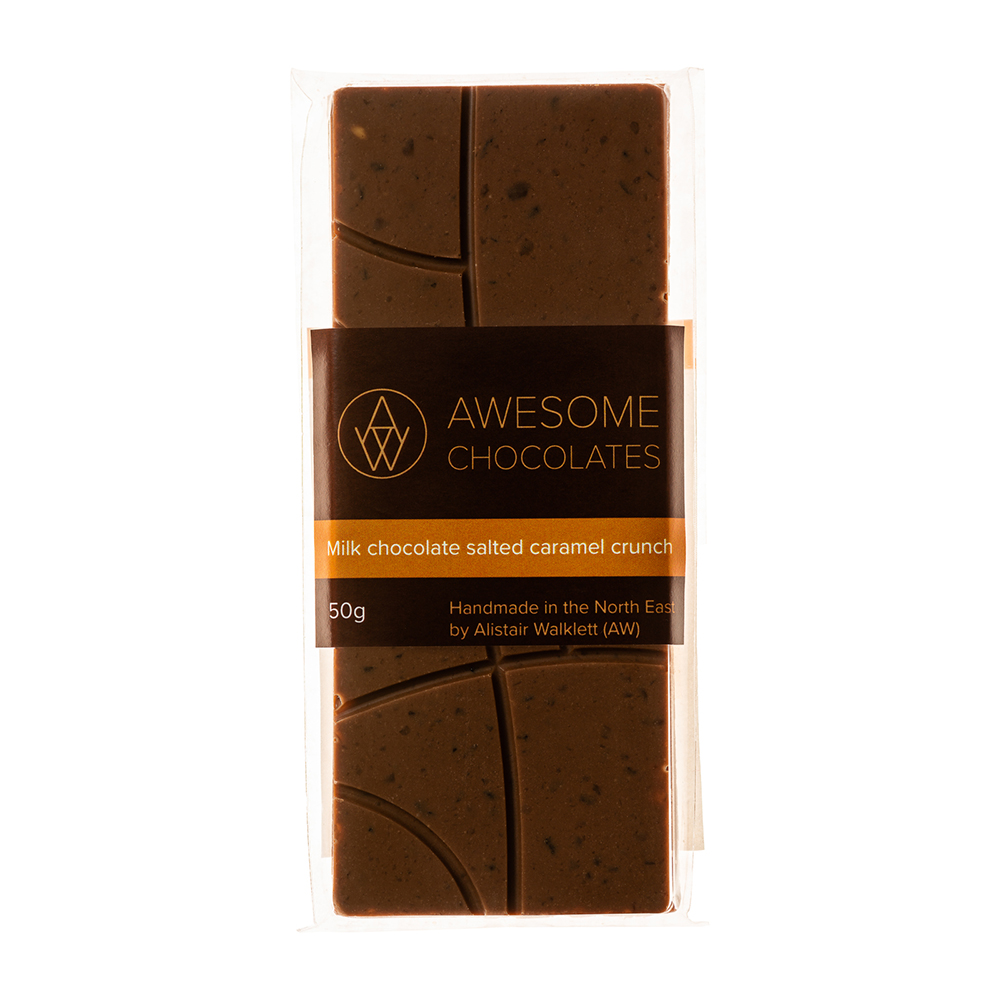 Milk chocolate salted caramel crunch 33% - Image 5