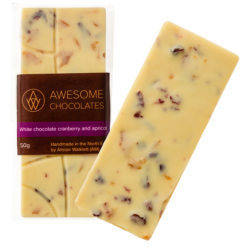 White chocolate cranberry and apricot 28% - Image 4