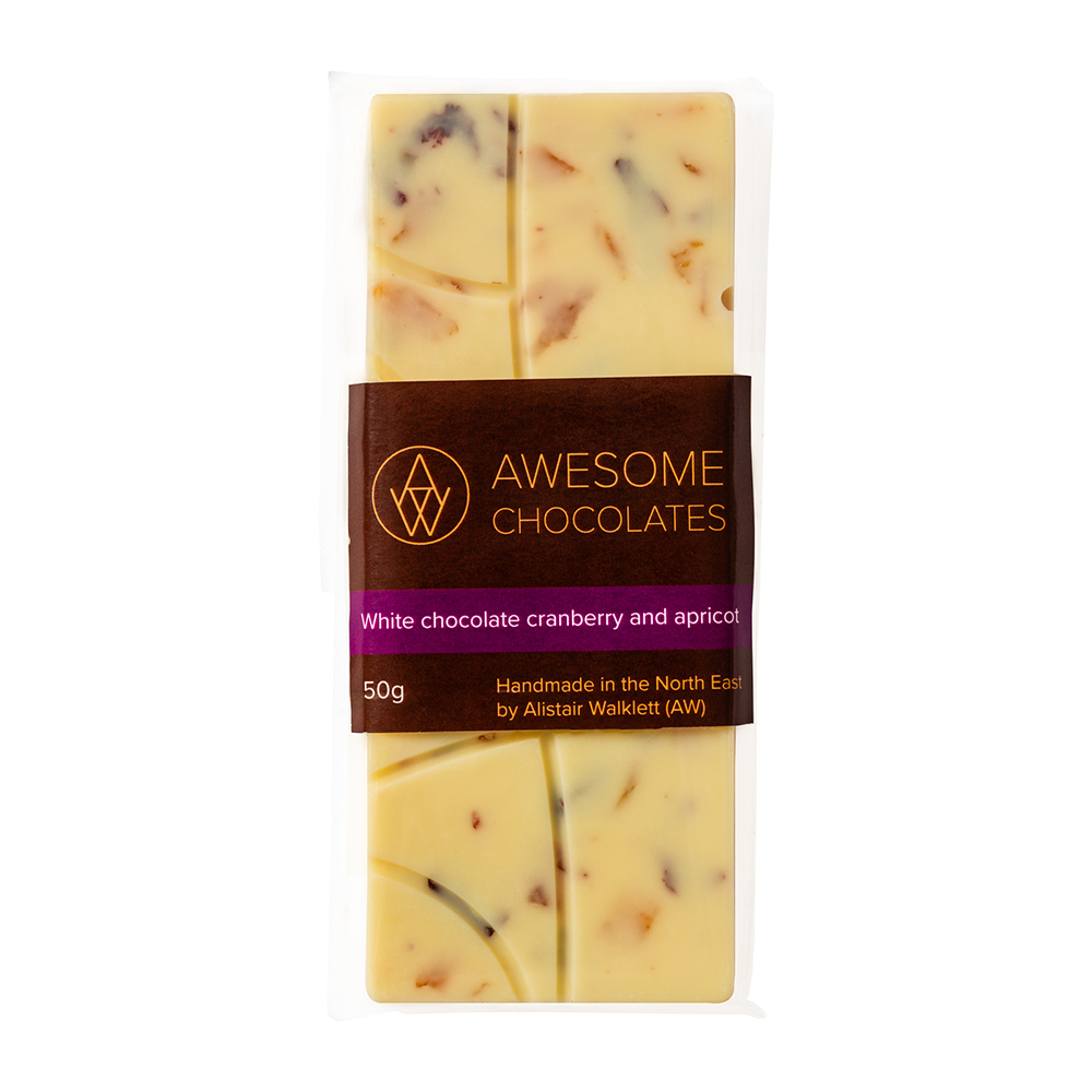 White chocolate cranberry and apricot 28% - Image 6