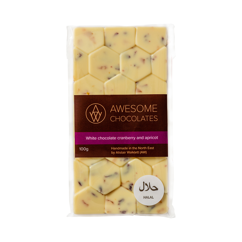 White chocolate cranberry and apricot 28% - Image 3